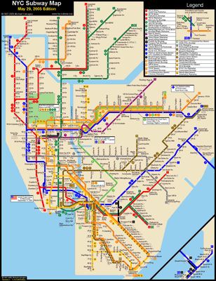 NYC 2005 subway
