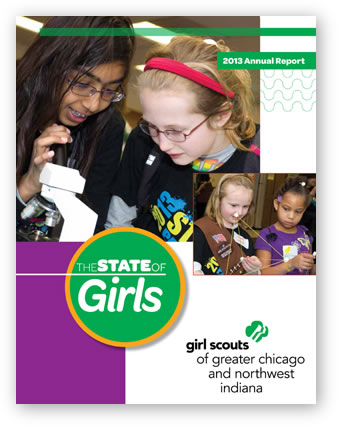 Girl Scout annual report